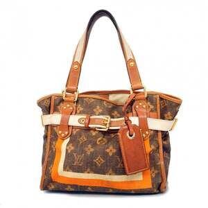LOUIS VUITTON Authentic Brown Monogram Tote Bag